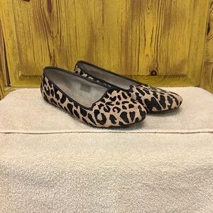 UGG Leopard Print Flats in Tan and Black